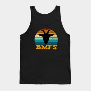 BMFS Goat Vintage Sunset Tank Top